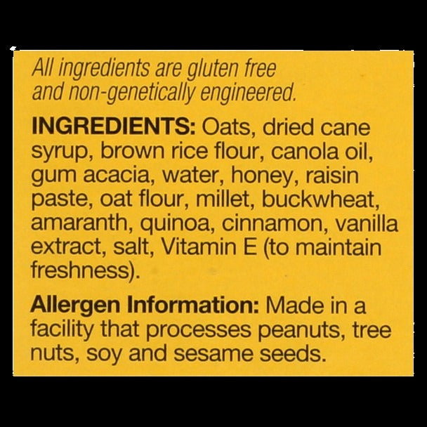 Honey Oat Snack Bar