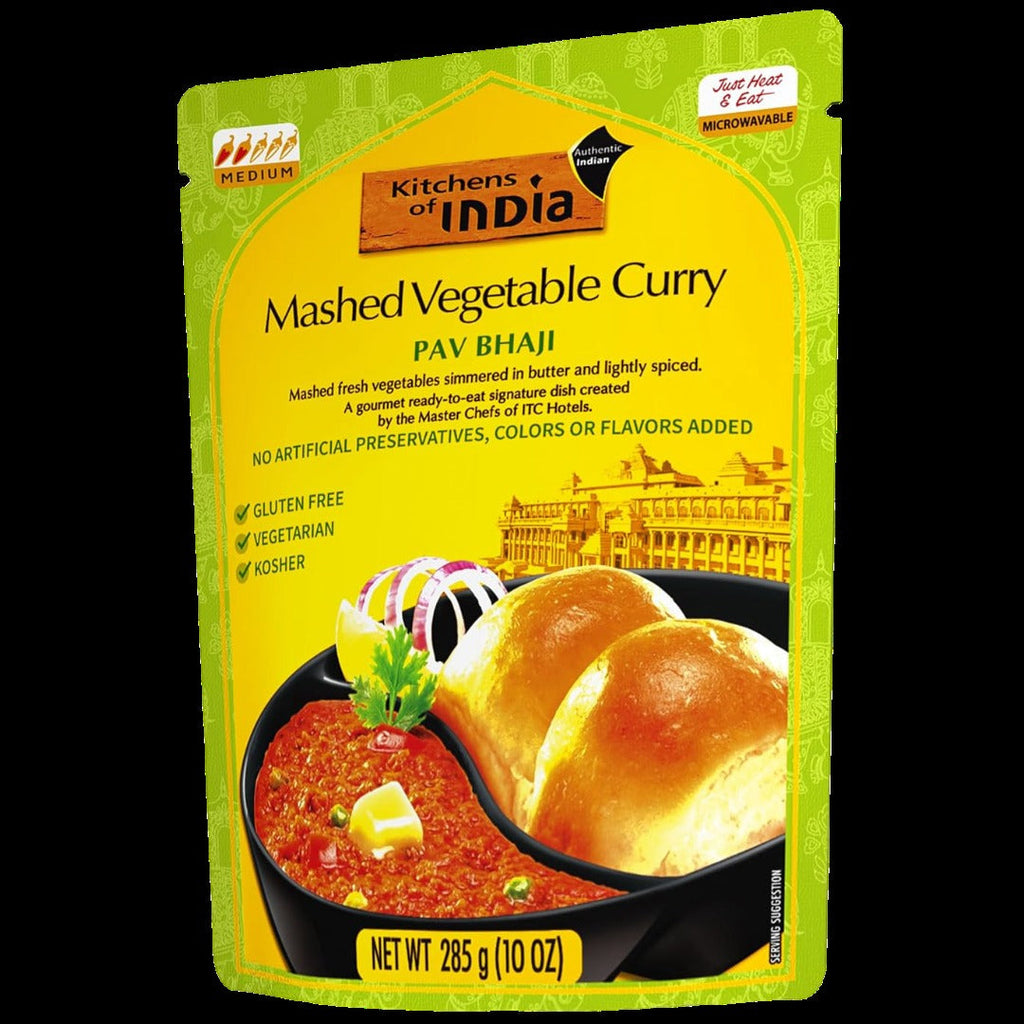 Pav Bhaji Mashed Vegetable Curry