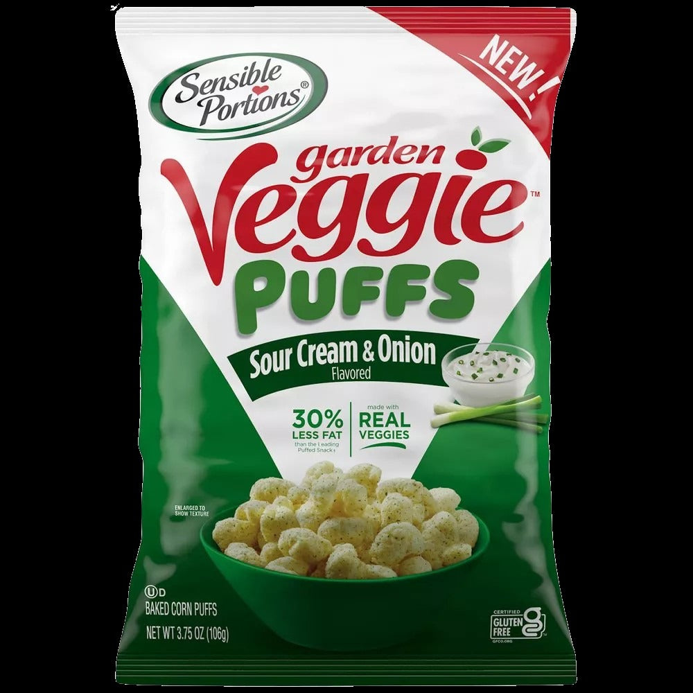 Sour Cream & Onion Veggie Puffs
