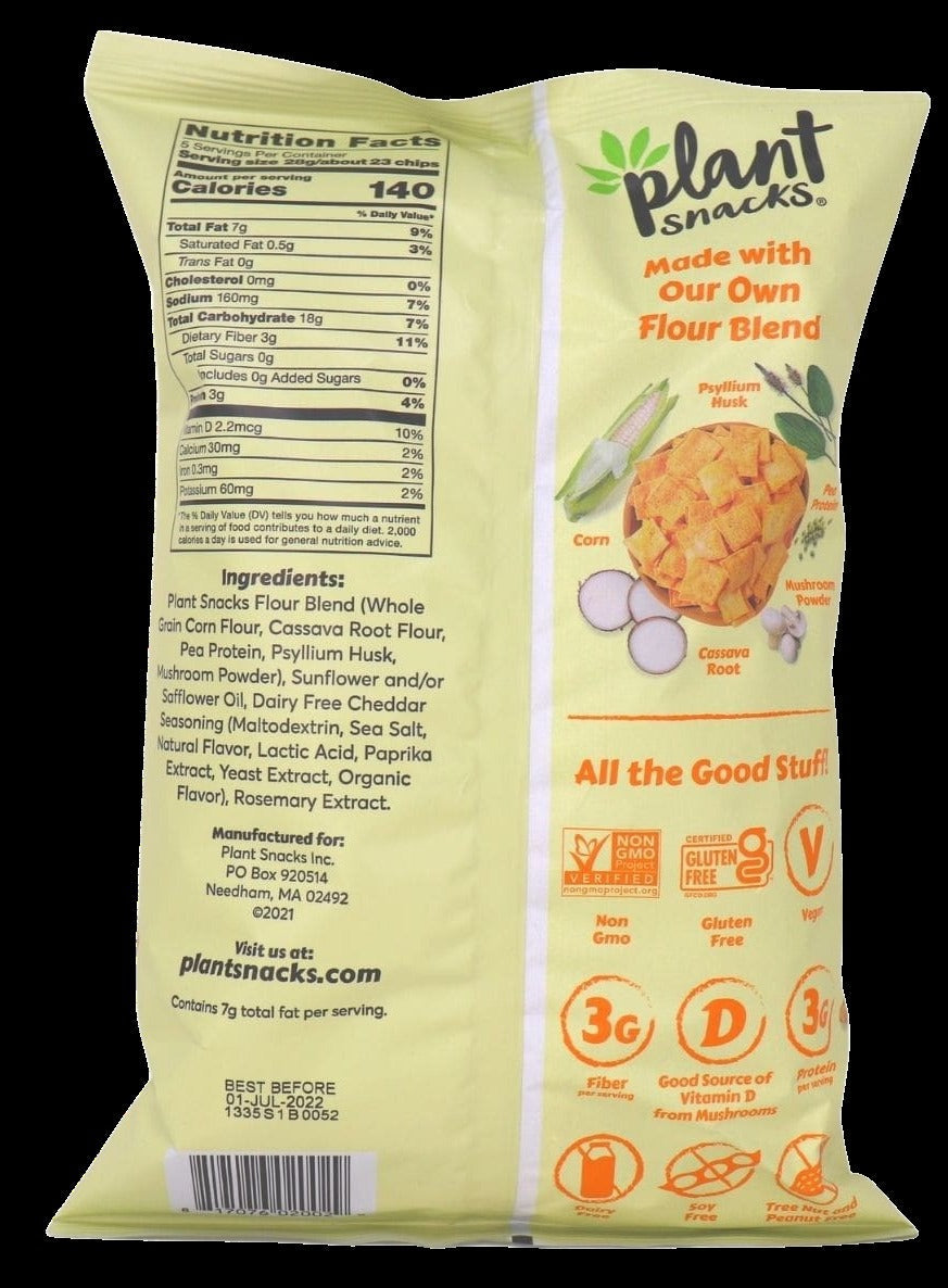 Vegan Cheddar Cassava Root Chips