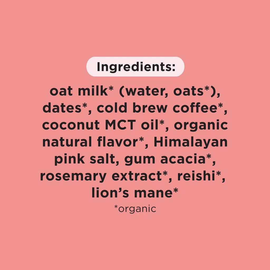 Caramel Cold Brew Oat Milk Latte