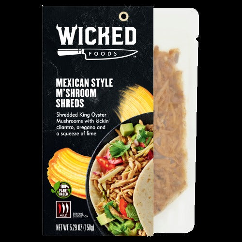 Mexican Style M'Shroom Shreds