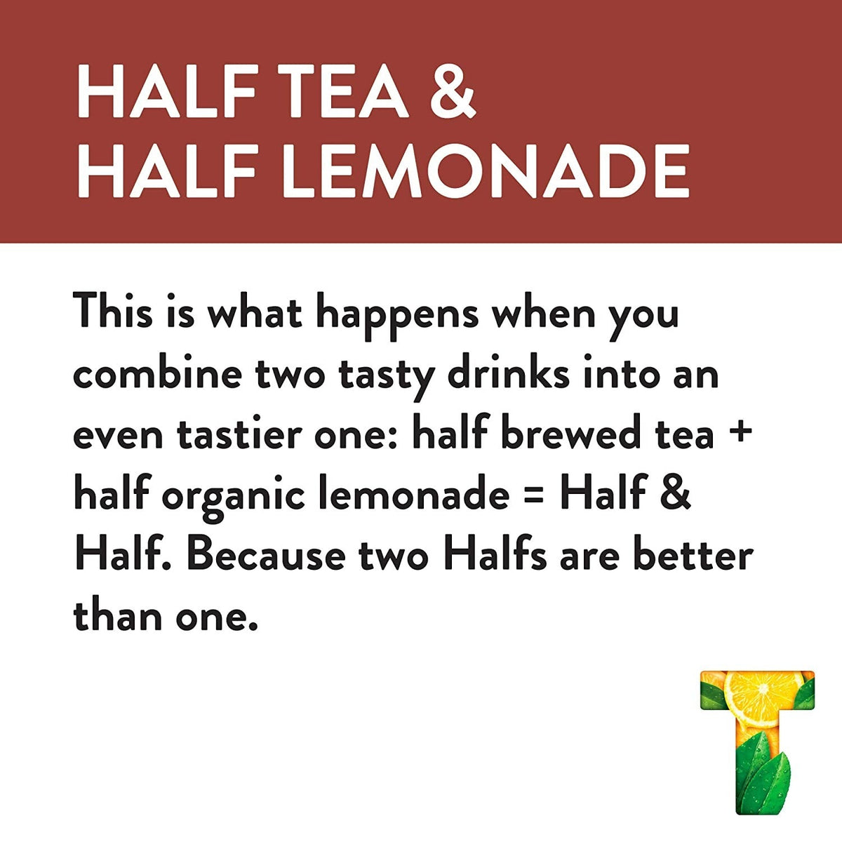 Half Tea & Half Lemonade Drink
