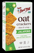 Jalapeno Oat Crackers