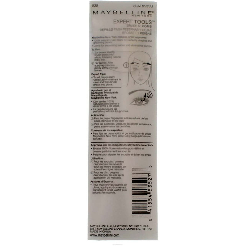 Expert Tools Brush N Comb - Carded
