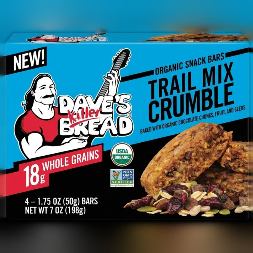 Organic Trail Mix Crumble Bars (4 CT)
