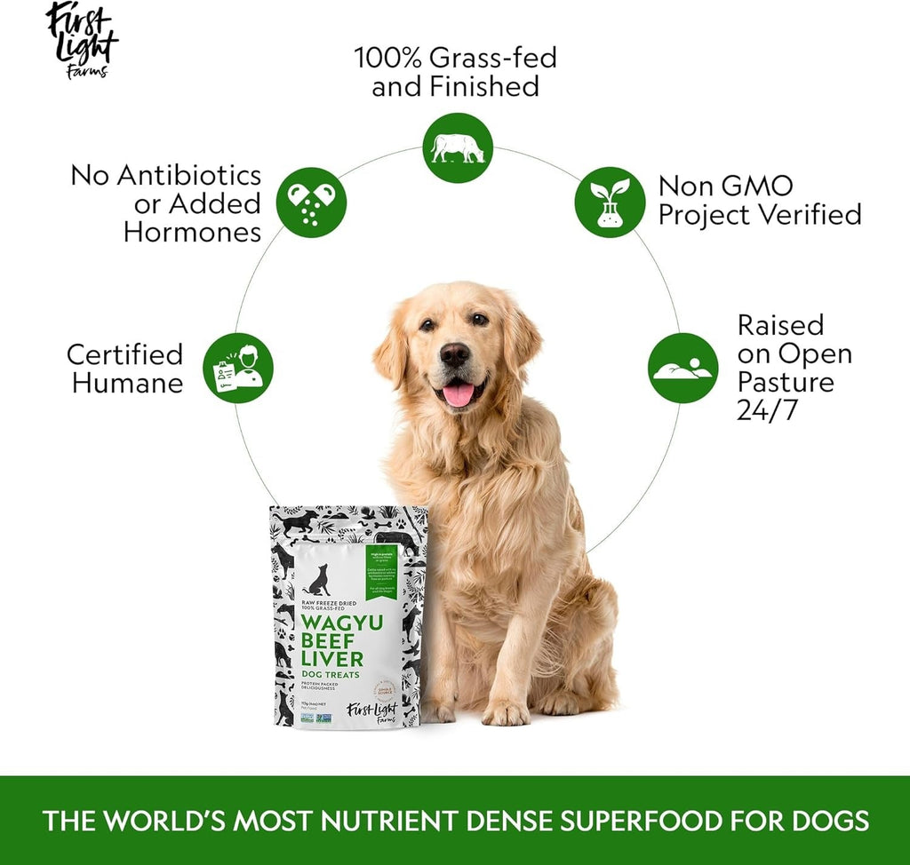 Freeze-Dried Wagyu Liver Dog Treats