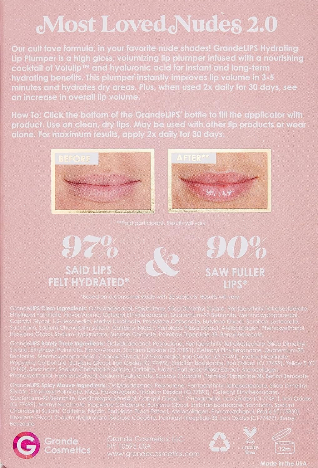 Most Loved Nudes 2.0 - Lip Plumping Glosses Set