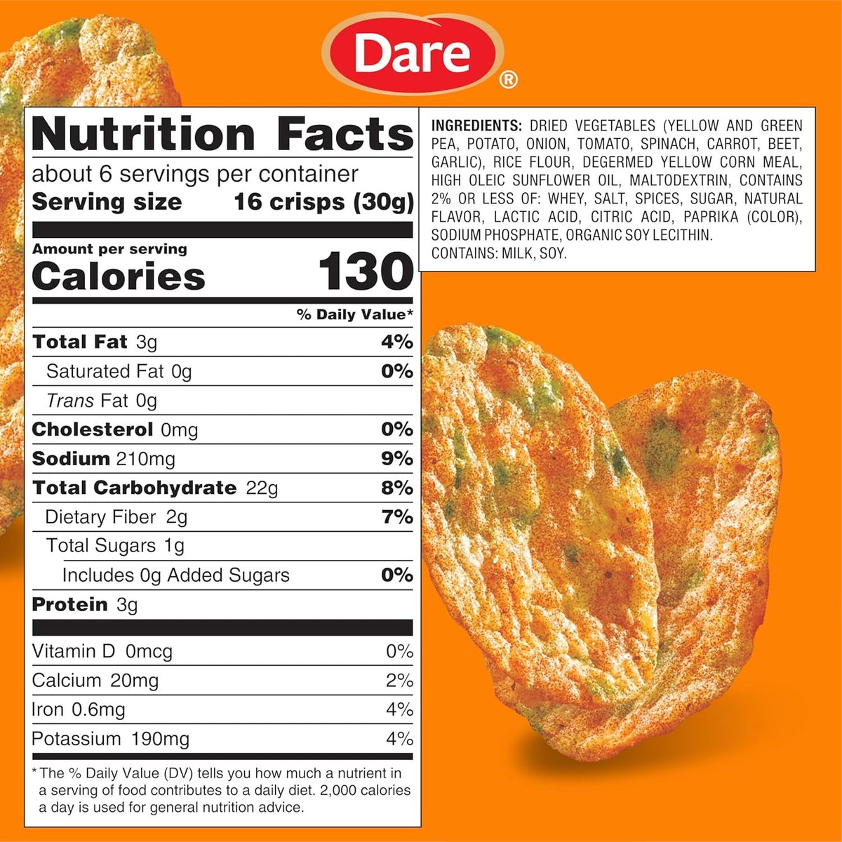 Veggie Crisps - Chipotle Cheddar