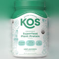 Organic Plant Based Protein Powder - Unflavored & Unsweetened