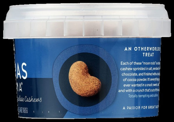 Cocoa Dusted Salted Chocolate Cashews