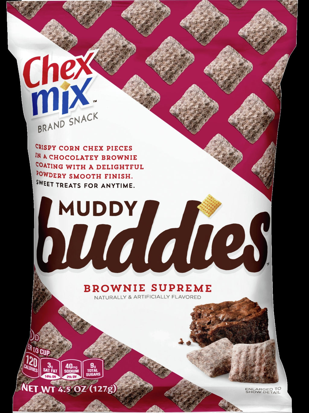 Brownie Supreme Muddy Buddies Snack Mix