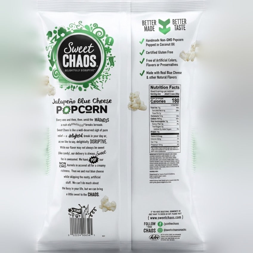 Jalapeno Blue Cheese Popcorn