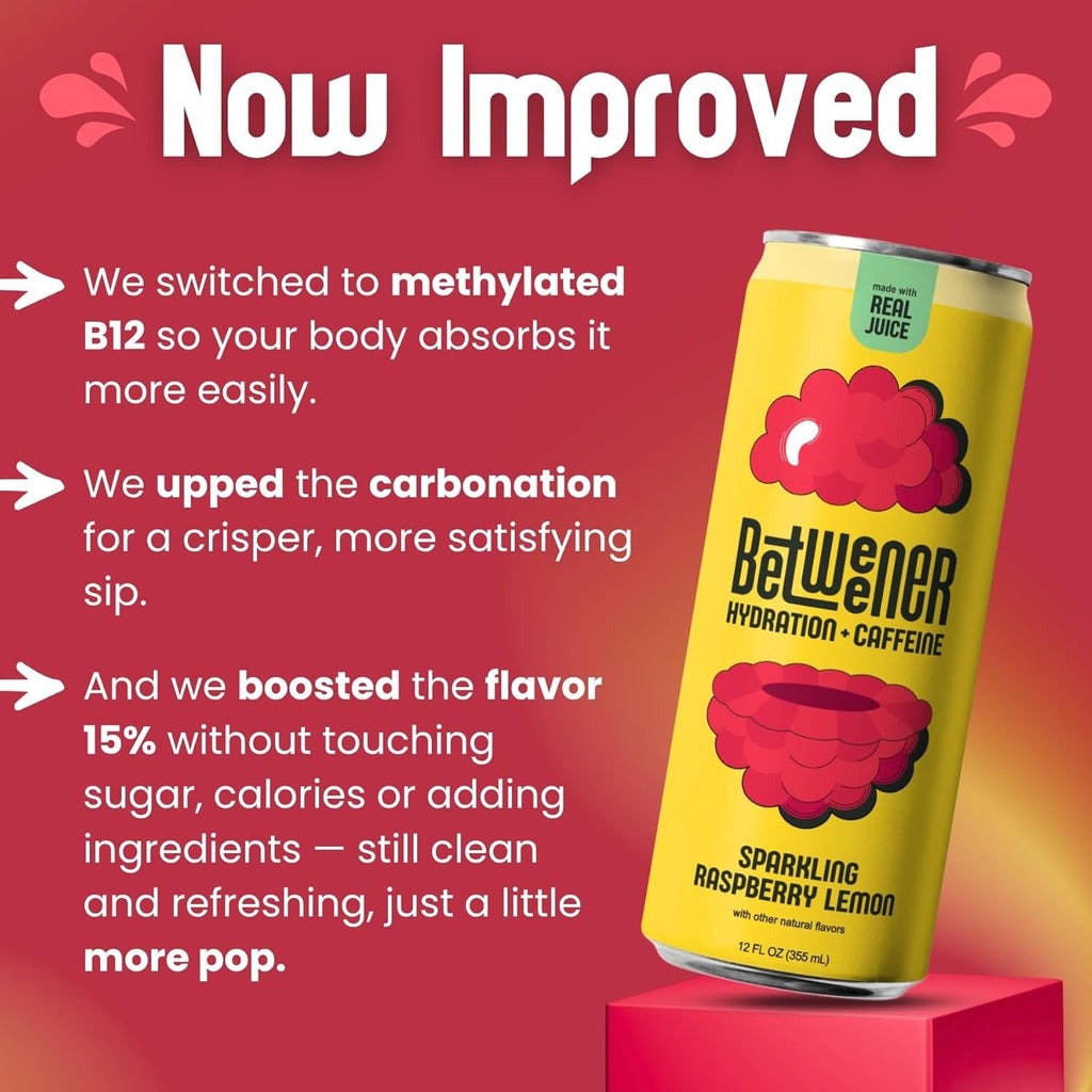 Raspberry Lemon Hydration + Caffeine