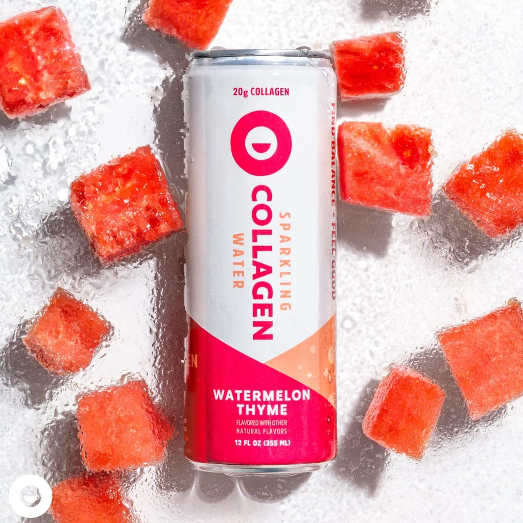 Watermelon Thyme Infused Collagen Water (12 Pack)