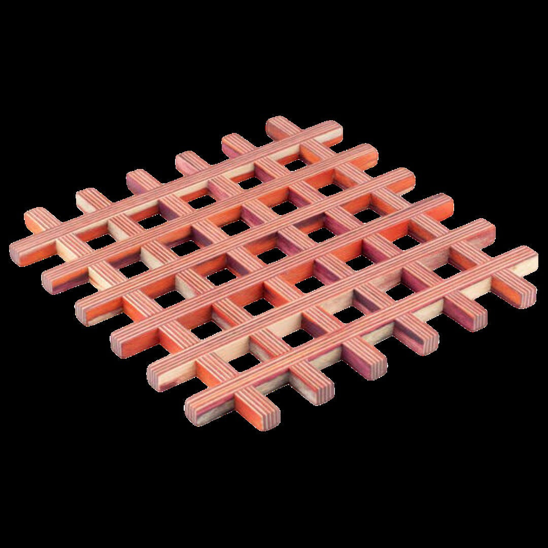 Pakkawood Trivet - Red
