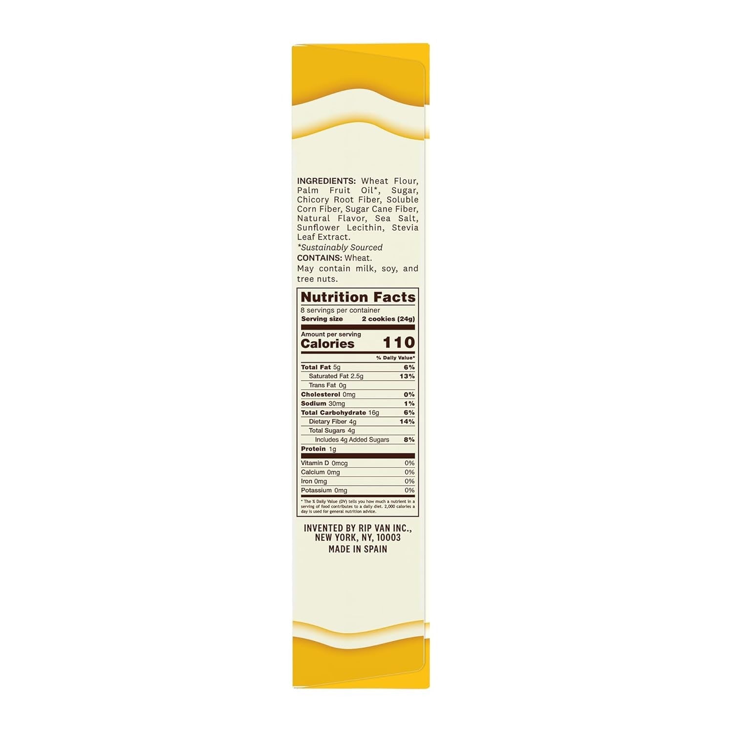 Leos Golden Vanilla Sandwich Creme Cookies (4 Pack)