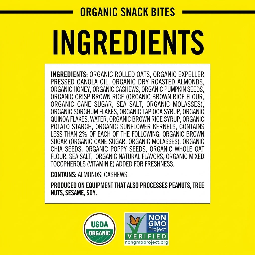 Heavenly Honey Nut Crunchy Snack Bites