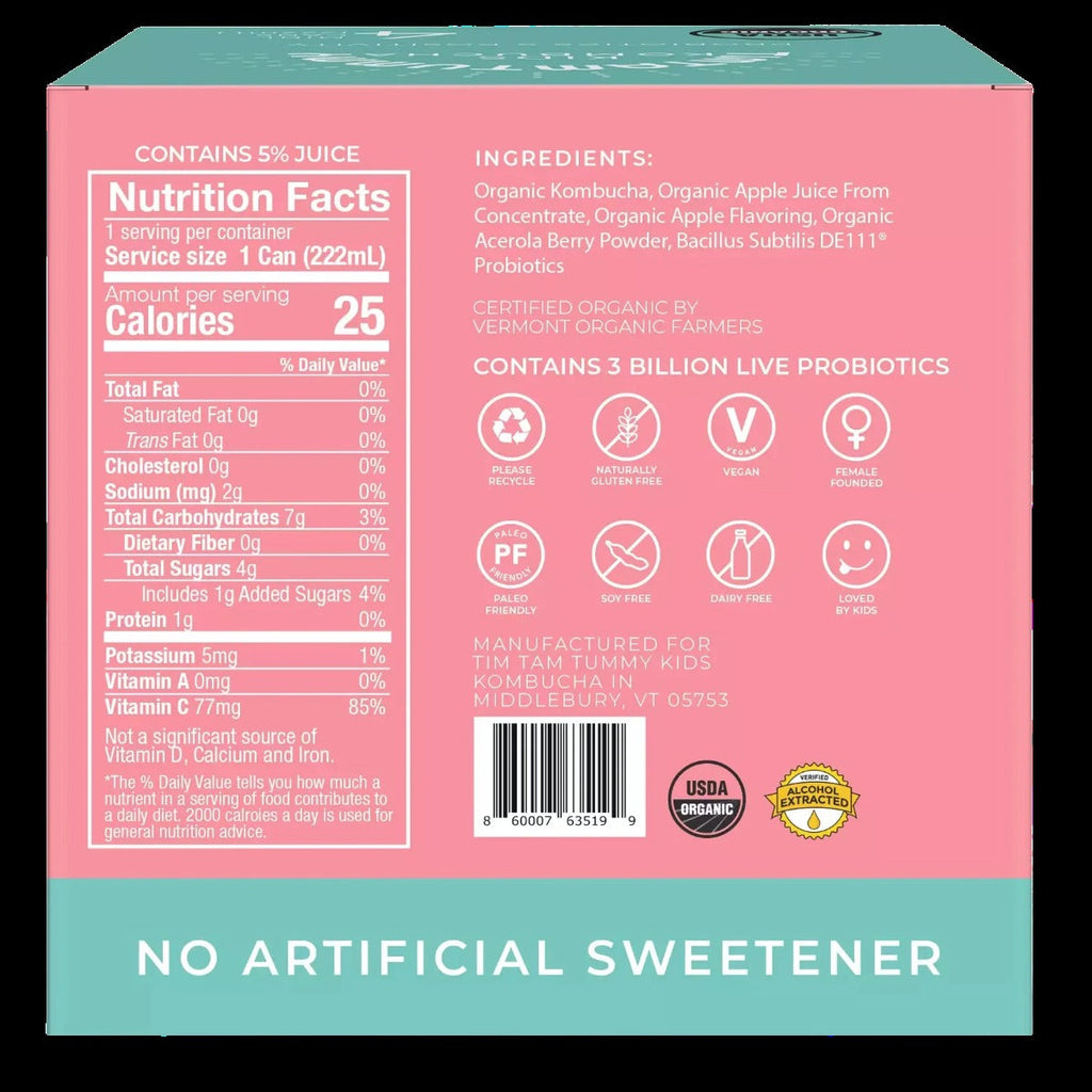 Apple Kids Kombucha (4 CT)