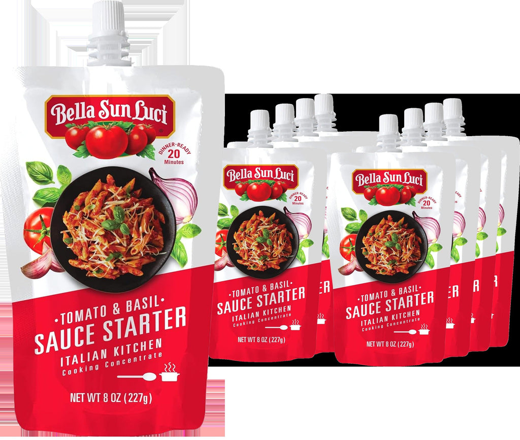 Tomato and Basil Sauce Starter (8 Pack)