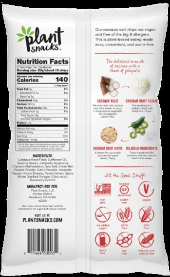 Cassava Root Ranch Chips