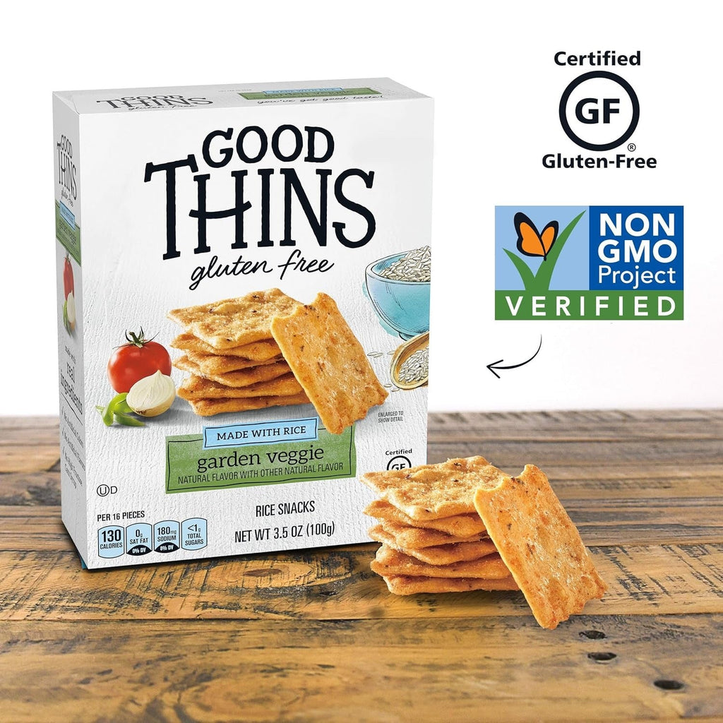 Gluten Free Garden Veggie Crackers