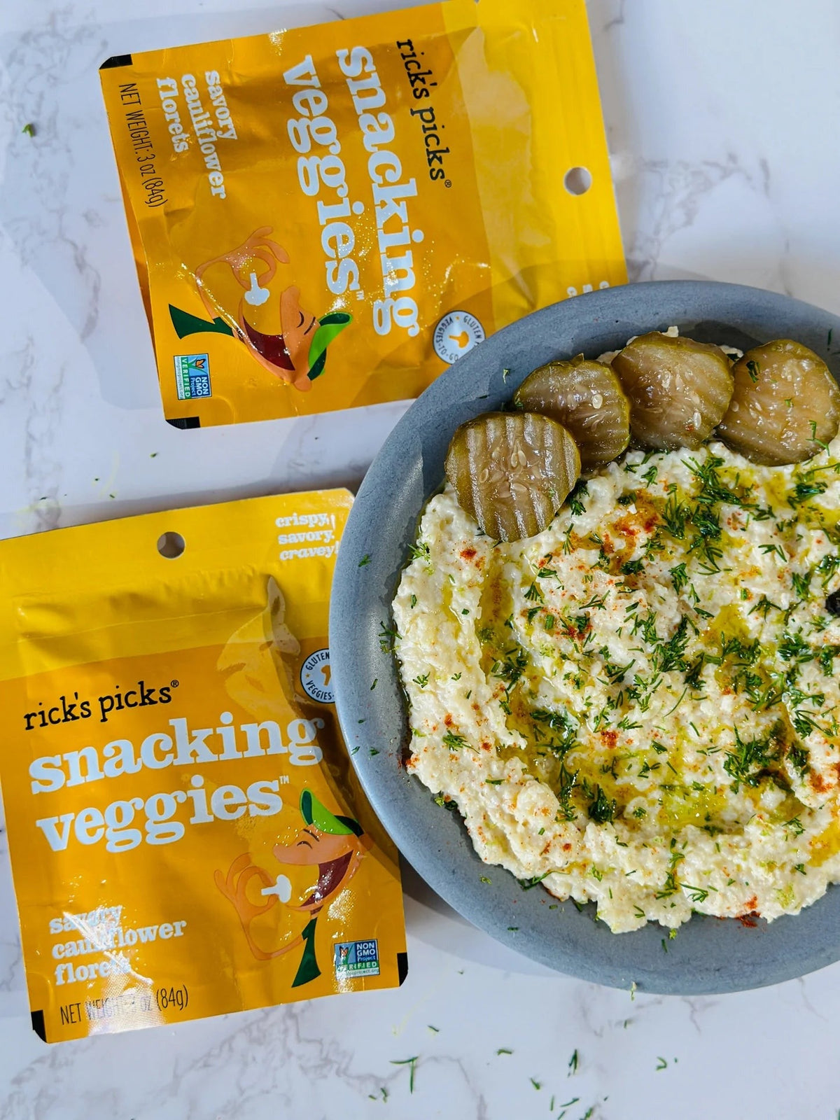 Savory Cauliflower Snacking Pickles (10 Pack)