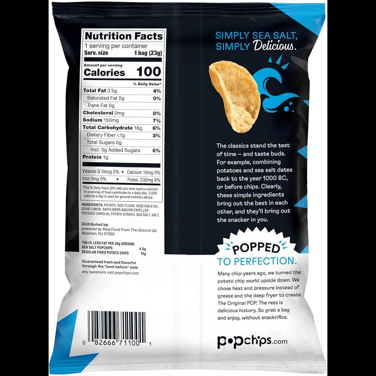 Sea Salt Potato Chips (24 Pack)
