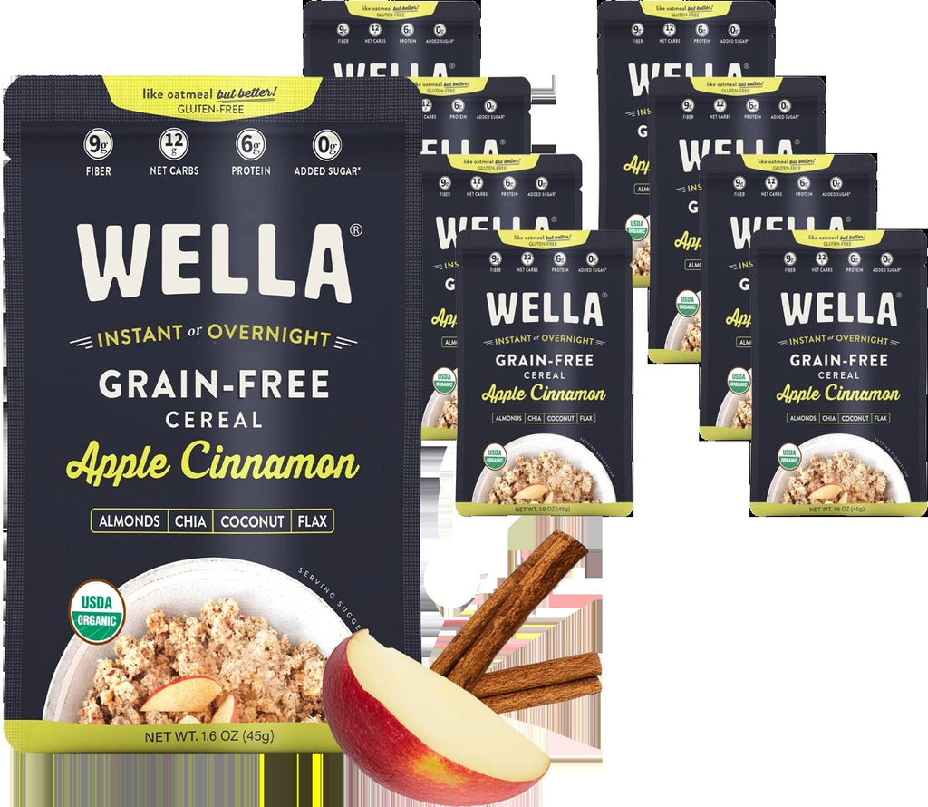 Grain-Free Apple Cinnamon Hot Cereal (8 Pack)