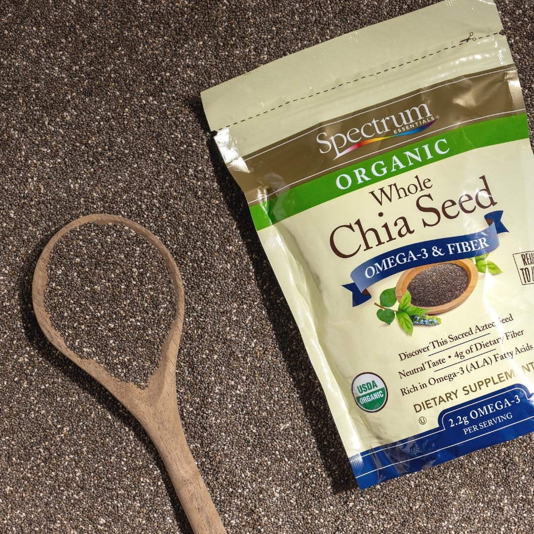 Organic Omega-3 & Fiber Whole Chia Seed