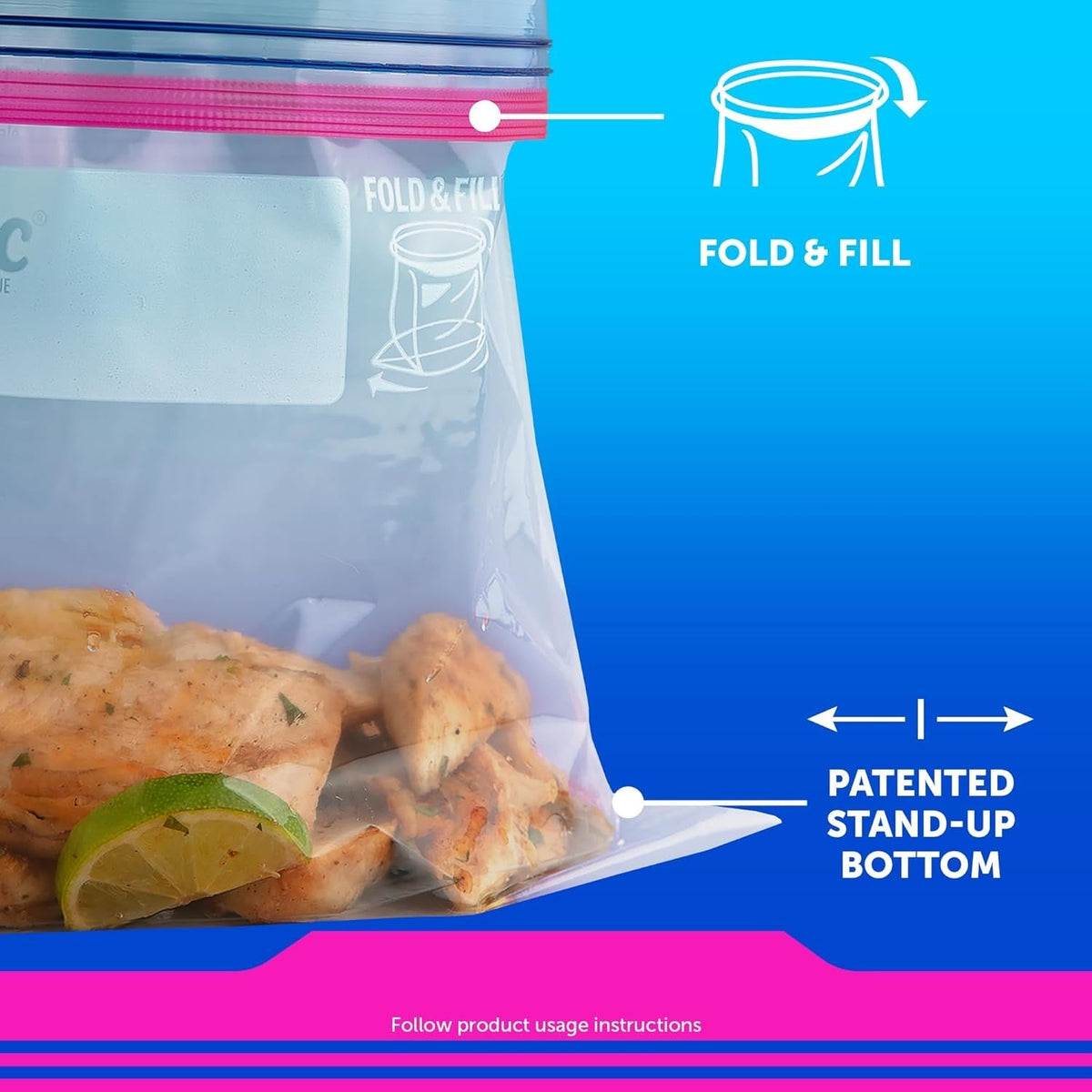 Storage Bags Gallon Twin Pack (150 CT)