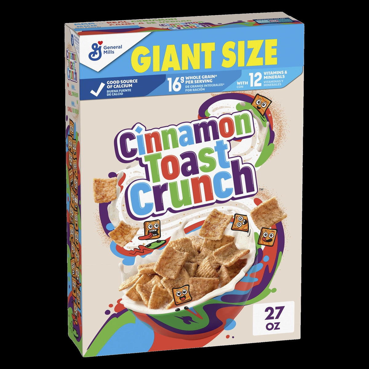Sweetened Whole Wheat & Rice Giant Size Cereal