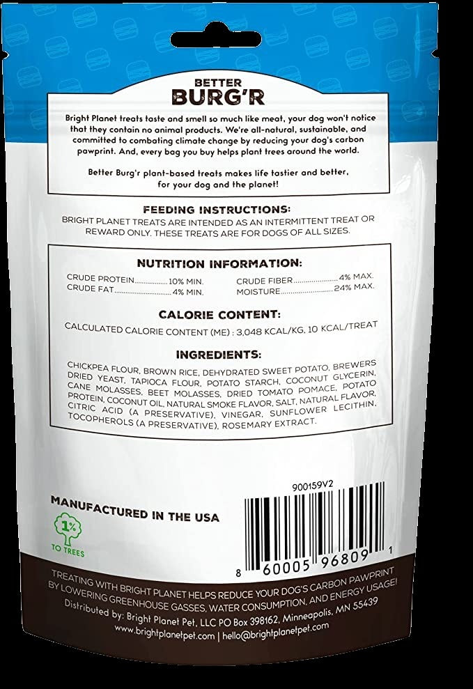 Better Burg'R Plant Based Dog Treats