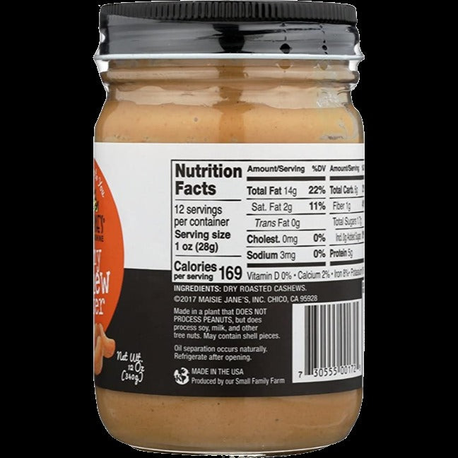 Creamy Cashew Butter