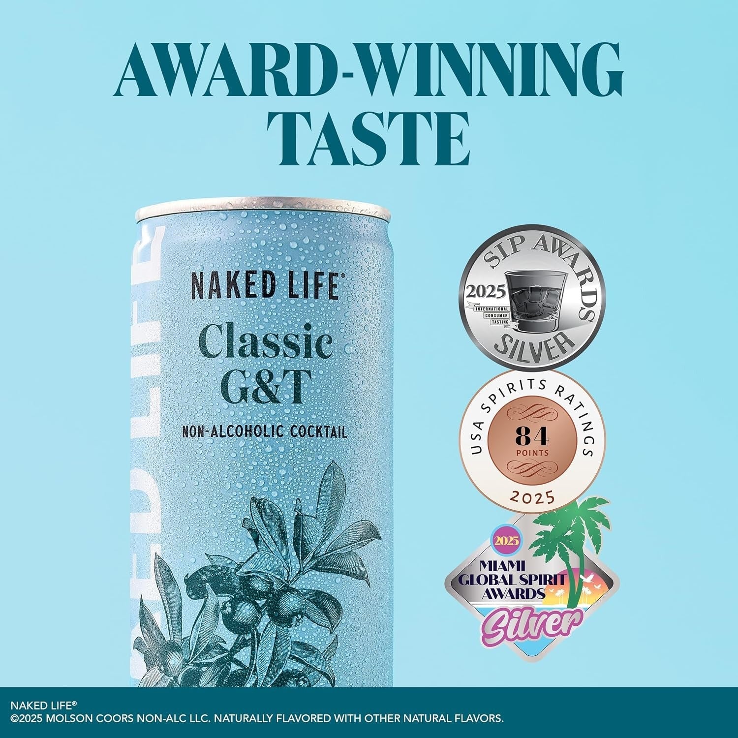 Non-Alcoholic Classic G&T Cocktail (4 Pack)