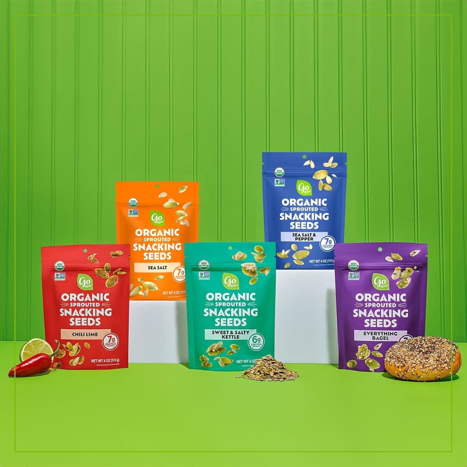 Organic Sweet & Salty Kettle Snacking Seeds