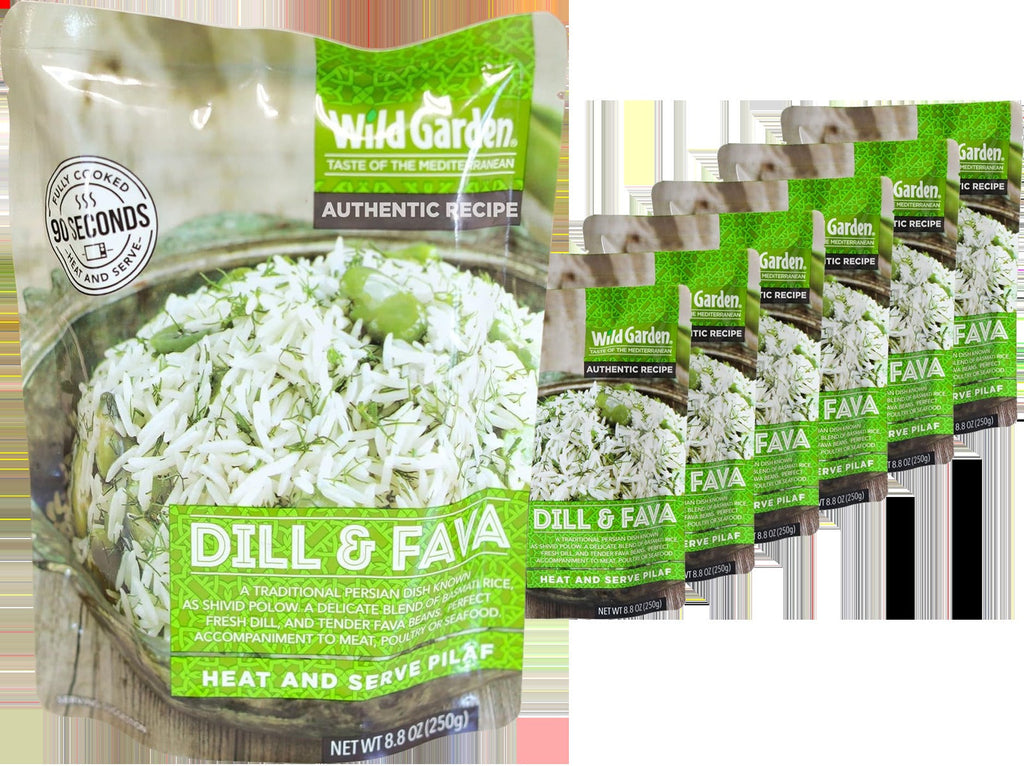 Dill & Fava Rice Pilaf (6 Pack)