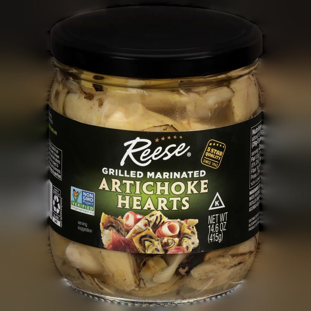 Grilled Marinated Artichoke Hearts