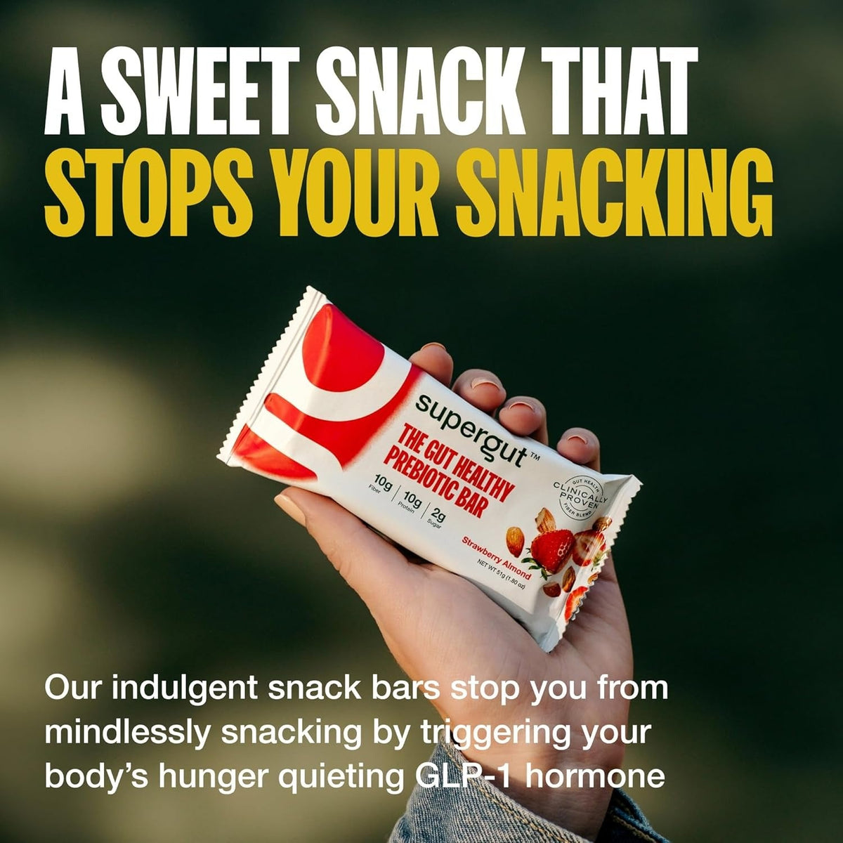 The Gut Healthy Prebiotic Bar Chocolate Brownie (12 CT)