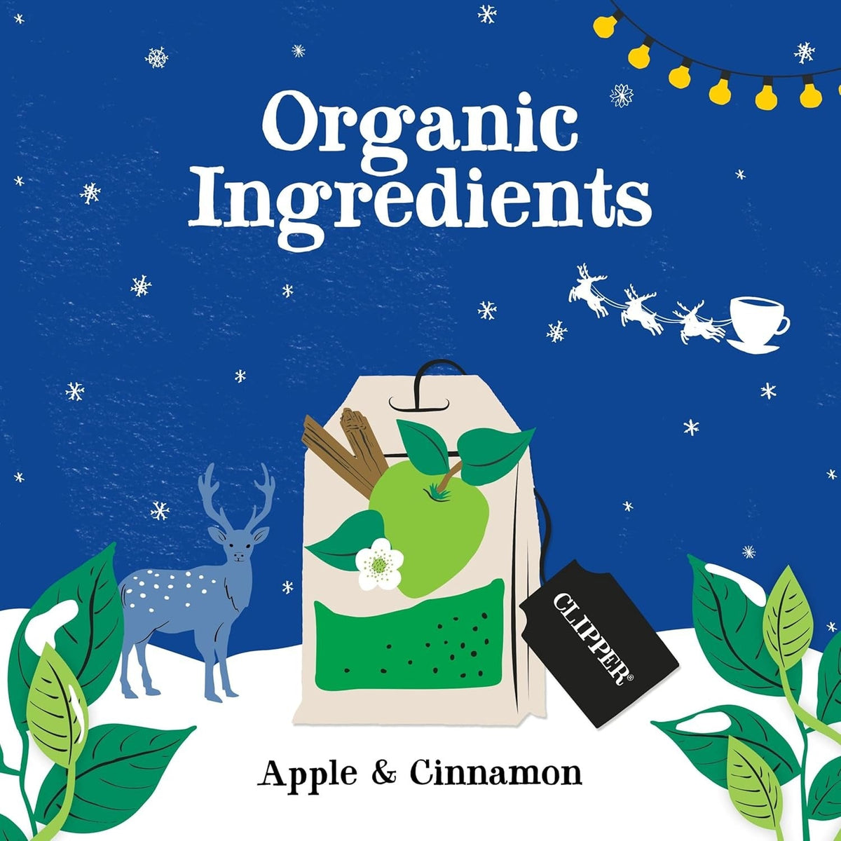 Organic Winter Apple and Cinnamon Herbal Tea (20 CT)