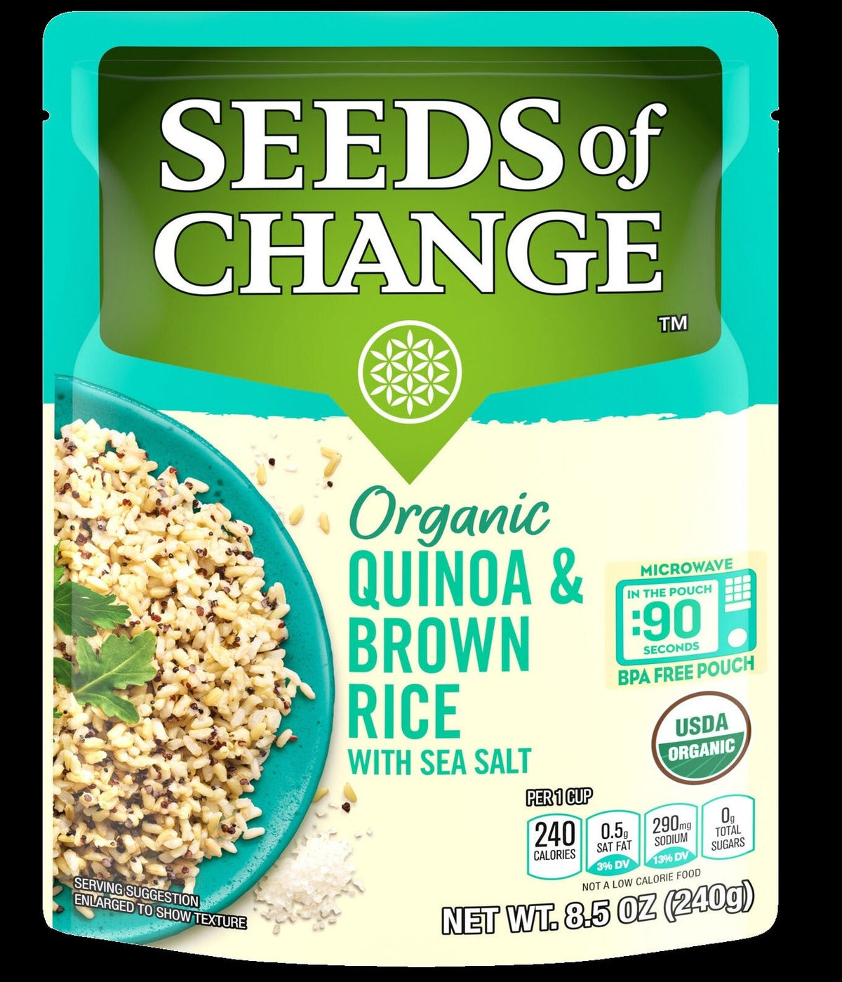 Organic Quinoa & Brown Rice with Sea Salt