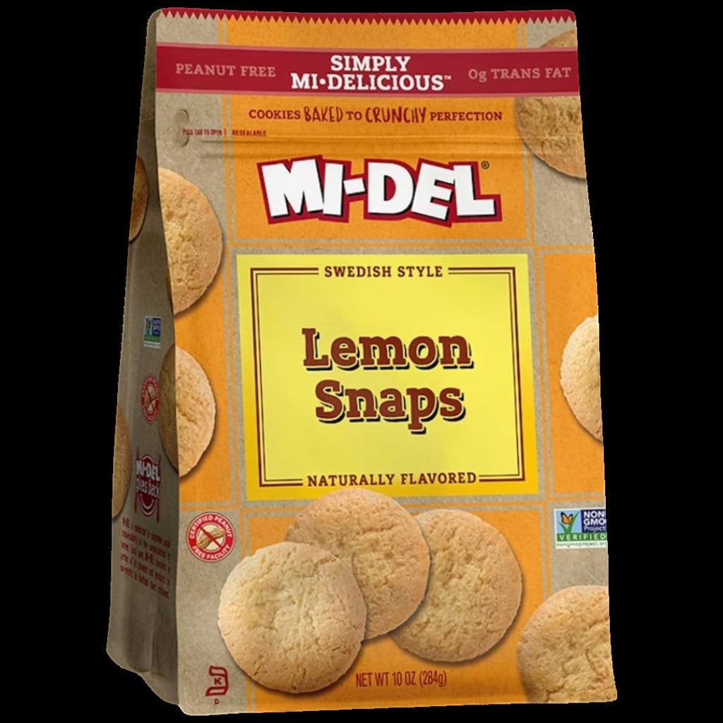 Lemon Snap Cookies