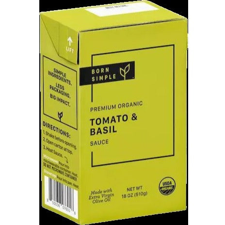 Organic Tomato & Basil Pasta Sauce
