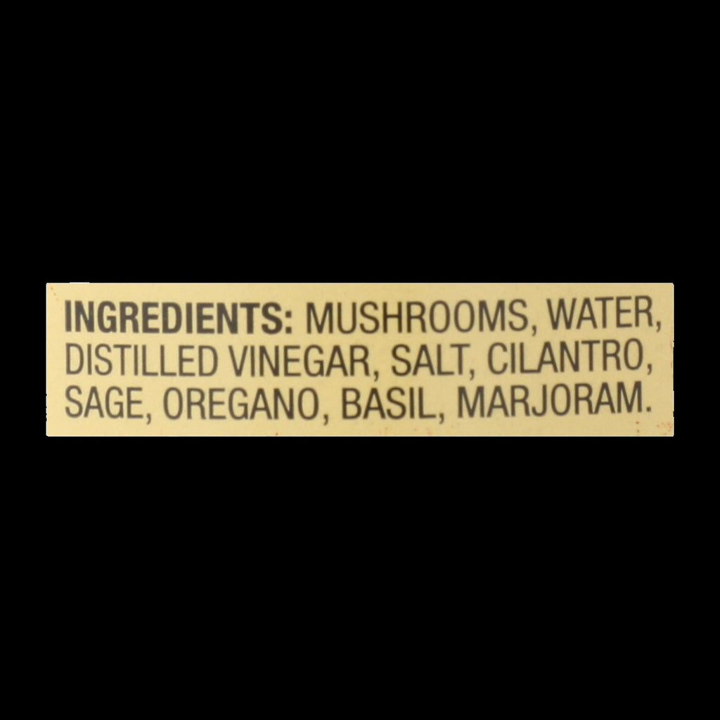 Italian Herb Marinated Mushrooms