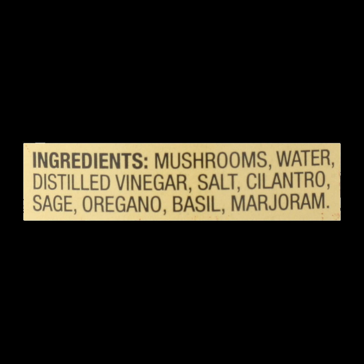Italian Herb Marinated Mushrooms