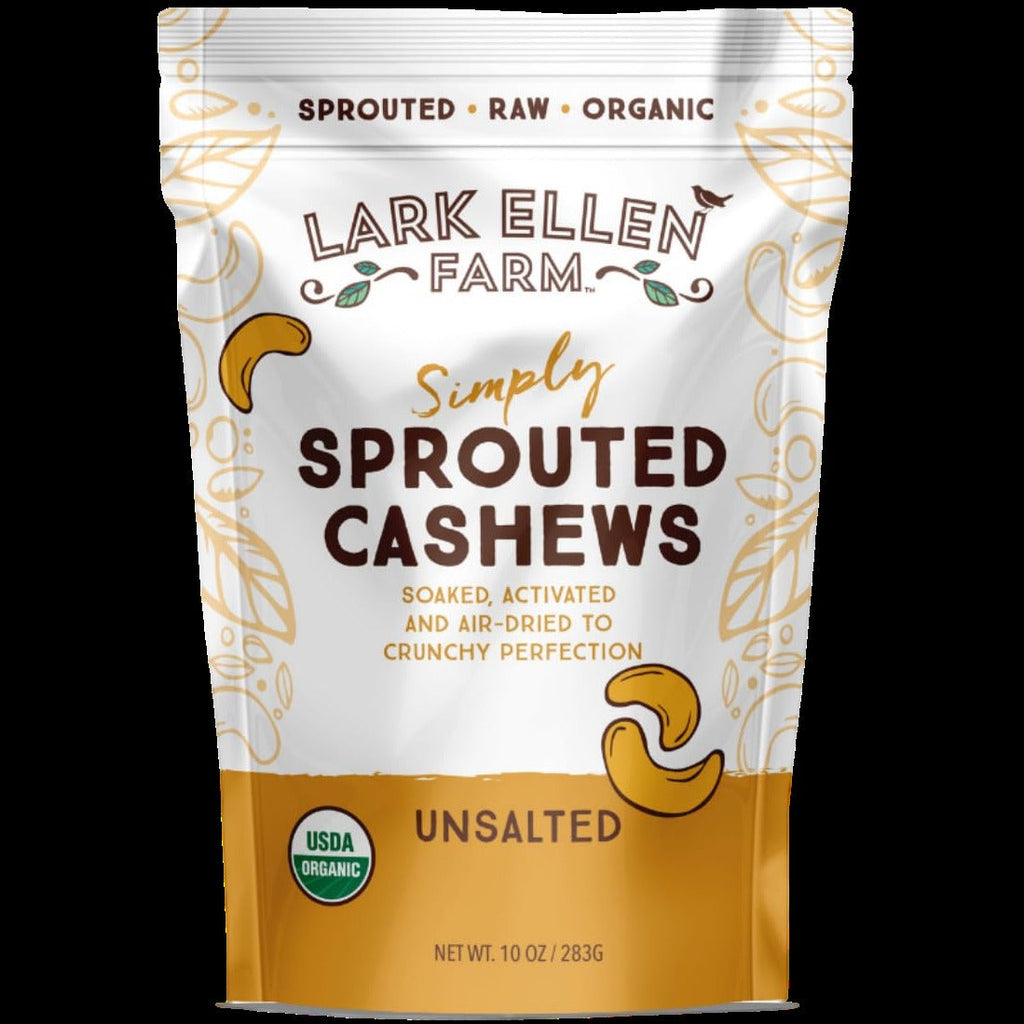 Simply Unsalted Organic Sprouted Cashews