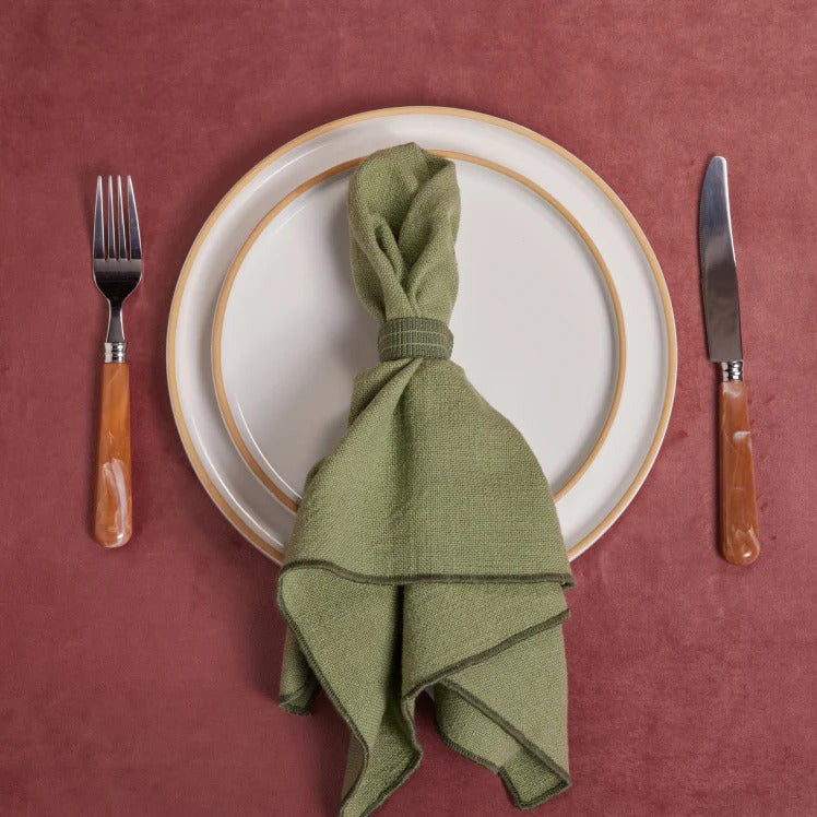 Loop Napkins - Sage (4 CT)
