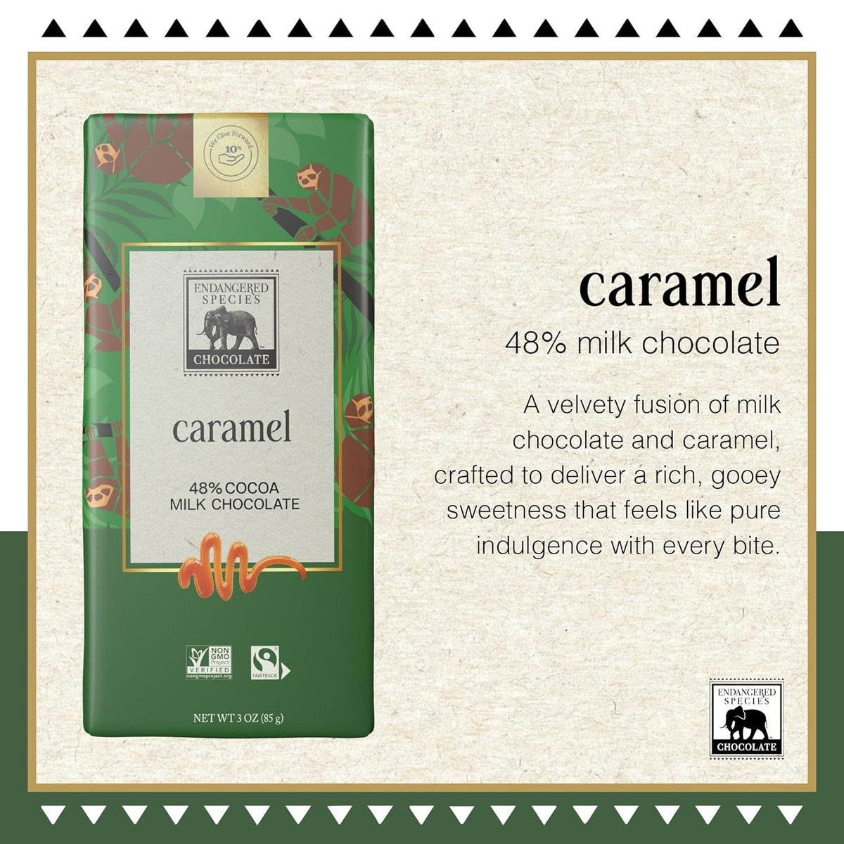 Rich Caramel & 48% Milk Chocolate Bar