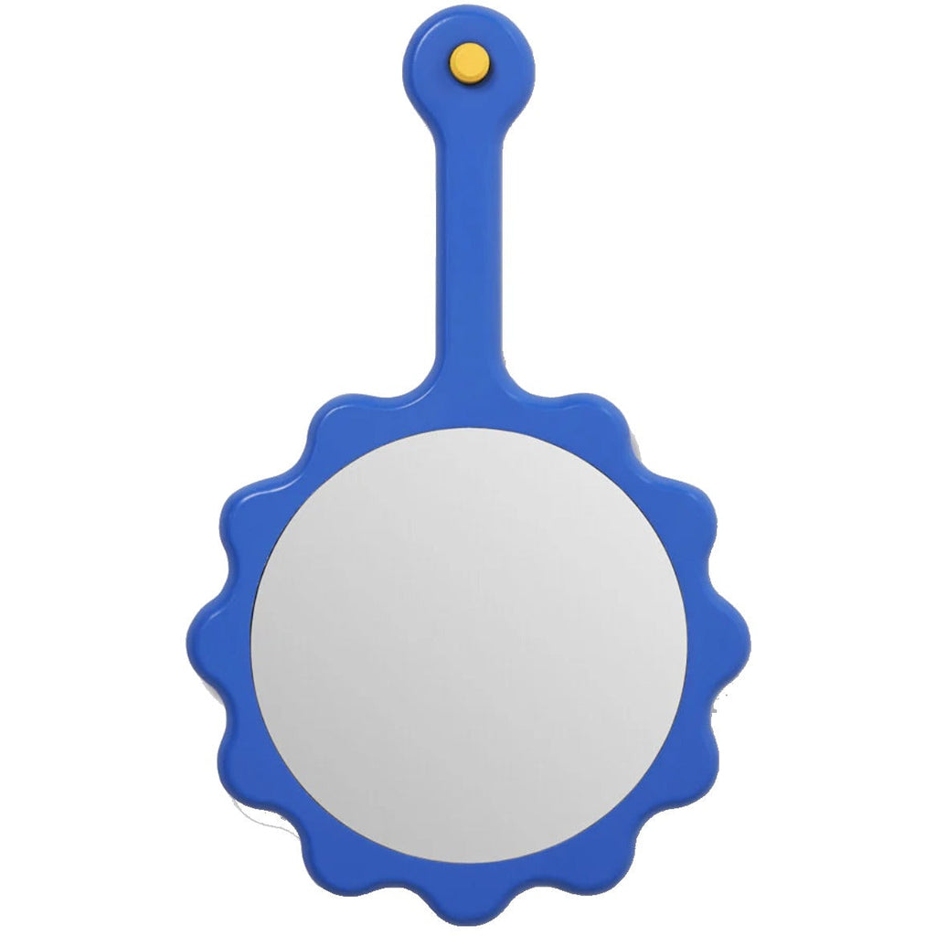 Sunflower Hand Mirror - Blue