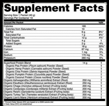 Peanut Butter Plant-Base Protein Powder